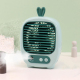 Ventilateur De Bureau Portable Avec Brumisation USB Rechargeable 3 Vitesses Angle Réglable Batterie 1200 mAh - www.yonis-shop...