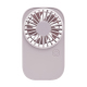 Ventilateur De Cou Portable Rechargeable Rose À 3 Vitesses Silencieux Avec Support De Bureau Batterie 800 mAh - www.yonis-sho...