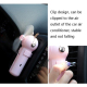 Ventilateur Brumisateur Portable USB Rechargeable Avec Pince Pour Aérateur De Voiture 3 Vitesses Batterie 500 mAh - www.yonis...