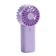 Mini Ventilateur Portable À Main Et De Bureau Puissant Pour Rafraîchir Chambre Étudiant Violet 2 Piles AA 13,5 Cm - www.yonis...