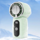 Mini Ventilateur Portable À Main Avec Refroidissement TEC Turbo 2600mAh Affichage LED Flux D’Air 180° Silencieux