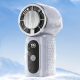 Mini Ventilateur Portable À Main Avec Refroidissement TEC Turbo 2600mAh Affichage LED Flux D’Air 180° Silencieux - www.yonis-...