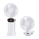 Ventilateur Portable Pliable À Main Avec Refroidissement En 3 Secondes Affichage LED 5 Vitesses Et Batterie 1200 mAh