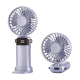 Ventilateur Portable Pliable À Main Avec Refroidissement En 3 Secondes Affichage LED 5 Vitesses Et Batterie 1200 mAh - www.yo...