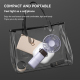 Ventilateur Portable Pliable À Main Avec Refroidissement En 3 Secondes Affichage LED 5 Vitesses Et Batterie 1200 mAh - www.yo...
