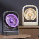 Ventilateur De Bureau Électrique Avec Lumière Oscillation Grand Angle Diffuseur Aromatique Et Batterie Type C 1200 mAh - www....