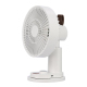 Ventilateur De Bureau À Pince Rechargeable USB Pour Poussette Silencieux Oscillant Avec Télécommande Batterie 4000mAh