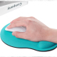 Tapis de souris ergonomique repose poignet ultra fin orange - www.yonis-shop.com