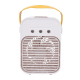 Mini Ventilateur Rafraîchisseur D’Air De Bureau Avec Brumisation 3 Vitesses USB Réservoir 250 Ml Silencieux