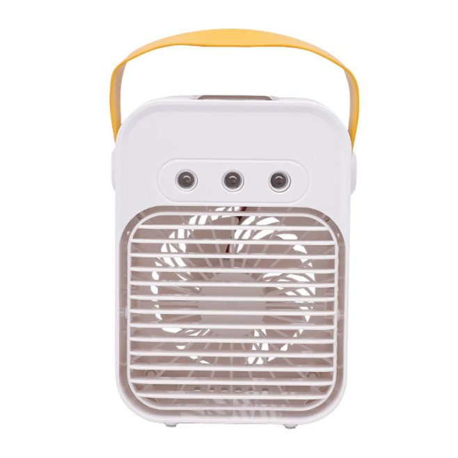 Mini Ventilateur Rafraîchisseur D’Air De Bureau Avec Brumisation 3 Vitesses USB Réservoir 250 Ml Silencieux - www.yonis-shop.com