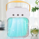 Mini Ventilateur Rafraîchisseur D’Air De Bureau Avec Brumisation 3 Vitesses USB Réservoir 250 Ml Silencieux - www.yonis-shop.com