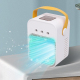 Mini Ventilateur Rafraîchisseur D’Air De Bureau Avec Brumisation 3 Vitesses USB Réservoir 250 Ml Silencieux - www.yonis-shop.com