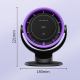 Ventilateur Turbo De Bureau Et Mural À Batterie 4000 mAh 100 Vitesses USB C Orientation À 90 Degrés - www.yonis-shop.com