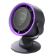 Ventilateur Turbo De Bureau Et Mural À Batterie 4000 mAh 100 Vitesses USB C Orientation À 90 Degrés - www.yonis-shop.com