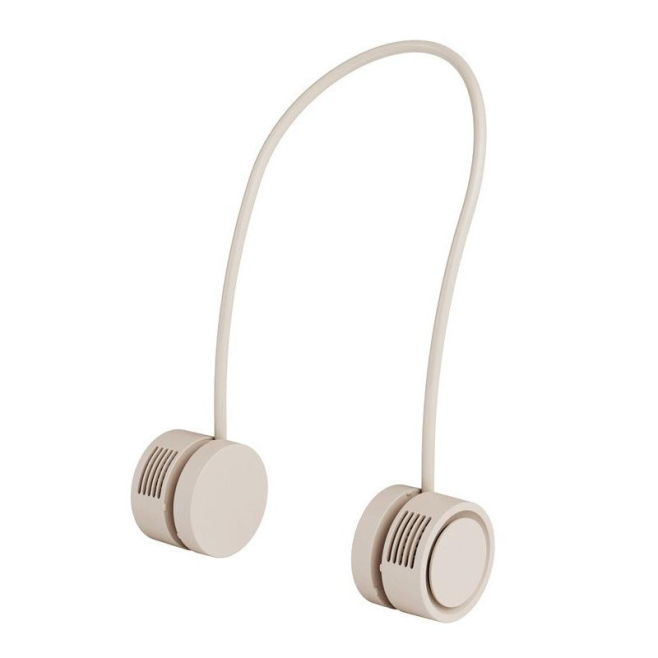 Ventilateur De Cou Portable Avec Diffuseur D’Arôme Silencieux Moteur Sans Balais 3 Vitesses Batterie 1600 mAh - www.yonis-sho...