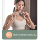 Ventilateur De Cou Portable Avec Diffuseur D’Arôme Silencieux Moteur Sans Balais 3 Vitesses Batterie 1600 mAh - www.yonis-sho...