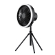 Ventilateur De Camping Portable 10000 mAh Avec Trépied Réglable Tête Orientable Lumière Colorée Et Télécommande - www.yonis-s...