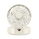 Ventilateur De Table Et Mural Pliable Orientable À 90° Batterie 4000mAh Veilleuse Intégrée - www.yonis-shop.com