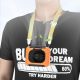Ventilateur Portable À Porter À La Taille 3 Vitesses Sans Pales Avec Lampe Torche Et Batterie 6000 mAh - www.yonis-shop.com