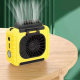 Ventilateur Portable À Porter À La Taille 3 Vitesses Sans Pales Avec Lampe Torche Et Batterie 6000 mAh - www.yonis-shop.com
