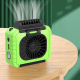 Ventilateur Portable À Porter À La Taille 3 Vitesses Sans Pales Avec Lampe Torche Et Batterie 6000 mAh - www.yonis-shop.com