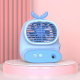 Ventilateur Brumisateur De Bureau Rechargeable Silencieux À 3 Vitesses Batterie 1200 mAh Format Compact - www.yonis-shop.com