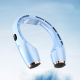 Ventilateur De Cou Sans Pales USB Rechargeable Avec Refroidissement Semi Conducteur 4000 mAh 8 Heures 3 Vitesses
