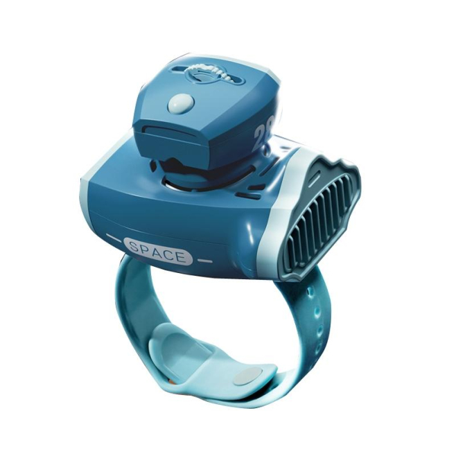 Ventilateur De Poignet Pour Enfants Sans Pales Avec Projection Dynamique USB Rechargeable 3 Vitesses - www.yonis-shop.com