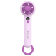 Mini Ventilateur USB Portable Pour Bureau Avec Crochet Turbo 5 Pales 3 Vitesses Batterie Intégrée 1200 mAh - www.yonis-shop.com