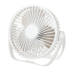 Mini Ventilateur Rechargeable 3 En 1 Mural Bureau Et Extérieur Silencieux Moteur Sans Balais 3 Vitesses USB-C Pivotant À 360°...