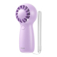 Mini Ventilateur Portable À Main Violet 3 Vitesses Rechargeable Type C Autonomie D’Environ 3 Heures - www.yonis-shop.com