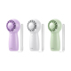 Mini Ventilateur Portable À Main Violet 3 Vitesses Rechargeable Type C Autonomie D’Environ 3 Heures - www.yonis-shop.com