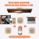Souris Gaming Sans Fil Transparent Haute Performance DPI Réglable Rechargeable Mode Silencieux - www.yonis-shop.com
