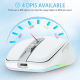 Souris Sans Fil 2400DPI Dual Mode 2.4GHz Bluetooth 5.1 6 Boutons Mute Rechargeable 700mAH 14 Modes Lumineux - www.yonis-shop.com