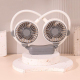 Ventilateur De Cou Portable Rechargeable USB À 2 Vitesses Avec Flexible Orientable À 360°