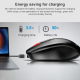 Souris Ergonomique Sans Fil Rechargeable 1600DPI Rose Pour Ordinateur et Tablette - www.yonis-shop.com