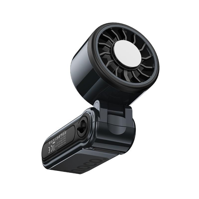 Ventilateur Électrique Portable Pliable À Refroidissement Par Semi Conducteur Batterie 3000 mAh Autonomie De 1 H 20 À 6 H 30 ...