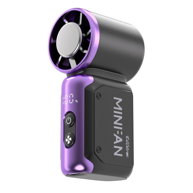 Mini Ventilateur De Refroidissement Portable Avec Affichage Numérique Refroidissement Par Glace 199 Niveaux 35 dB - www.yonis...