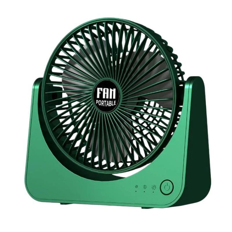 Ventilateur De Bureau 6 Pouces Silencieux 3 Vitesses Batterie 3000mAh