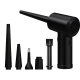 Souffleur D’Air Rechargeable USB Type C Pour Nettoyer Clavier Et Boîtier PC Moteur 51000 Tours Par Minute Éclairage Intégré