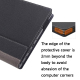 Sacoche Ordinateur Portable En Cuir PU Antichoc Avec Design Absorbant Et Dissipateur Thermique - www.yonis-shop.com