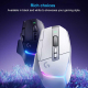 Souris Gaming Sans Fil 1000DPI 2.4GHz Lightspeed 13 Boutons Scroll Rapide Batterie Longue Durée - www.yonis-shop.com