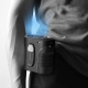 Ventilateur Portable À Porter À La Taille Avec Moteur Silencieux Batterie 8000 mAh 5 Vitesses Et Éclairage LED