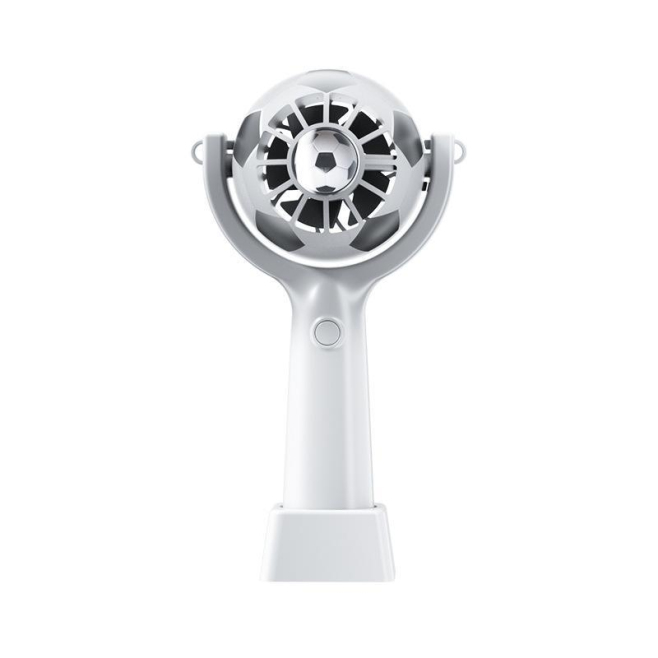 Mini Ventilateur Portable Football Rechargeable USB 360° 3 Vitesses Avec Base Détachable Et Cordon - www.yonis-shop.com