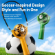 Mini Ventilateur Portable Football Rechargeable USB 360° 3 Vitesses Avec Base Détachable Et Cordon - www.yonis-shop.com