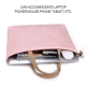 Sacoche Ordinateur Portable Imperméable Rose Grande Capacité Pour Laptop 13.3 Pouces - www.yonis-shop.com