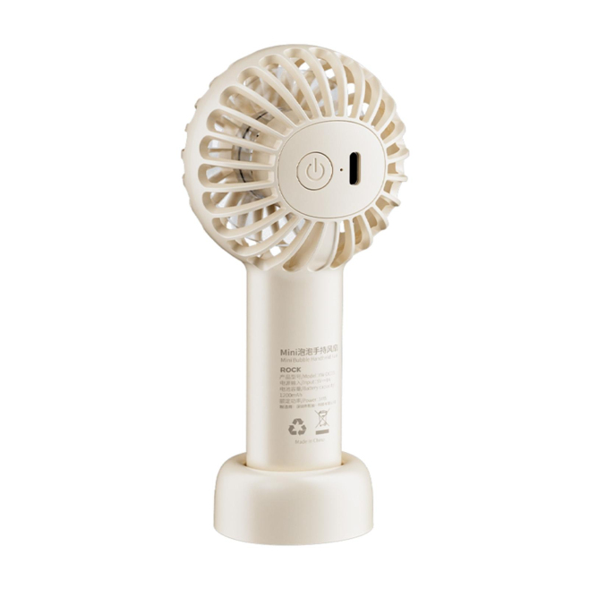 Mini Ventilateur Portable À Main Pour Se Rafraîchir Autonomie 8 Heures Moteur Sans Balais 3 Vitesses 45 Décibels - www.yonis-...
