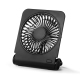 Ventilateur De Bureau Fin Rechargeable USB-C 4 Vitesses Batterie 1800 mAh Support Orientable Antidérapant - www.yonis-shop.com