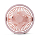 Ventilateur De Bureau Type-C À Batterie 1800 mAh Orientable À 180° Suspendable Au Plafond Avec Éclairage LED En Anneau - www....