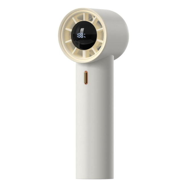 Ventilateur Portable Haute Vitesse Silencieux Avec Affichage LCD 100 Vitesses Batterie 2000 mAh Recharge USB-C - www.yonis-sh...